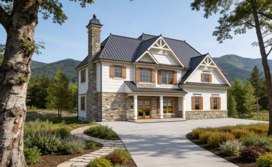 Serenbe — floor plan — 2,837 sq ft — 4 bedroom