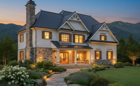 Serenbe elevation — 4 bed, 3 bath, 2,837 Sq. Ft. by Max Fulbright Designs