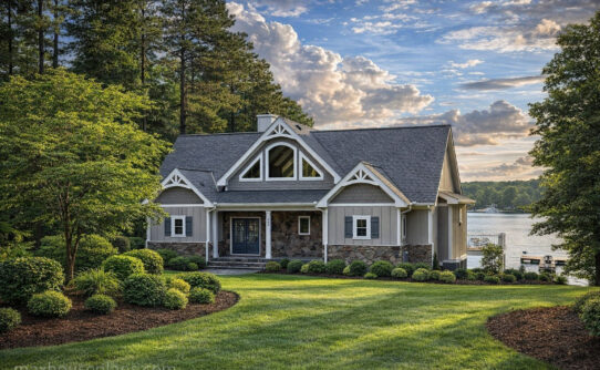 Adirondack House Plan front exterior