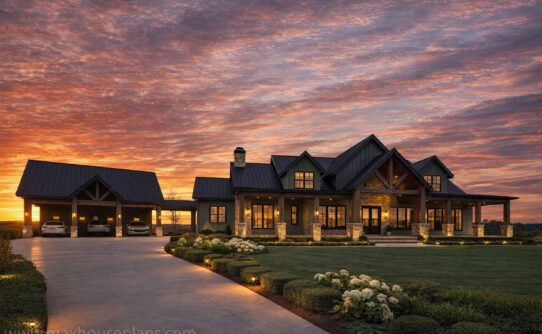 Sunset Ridge — floor plan — 3196 sq ft — 4 bedroom
