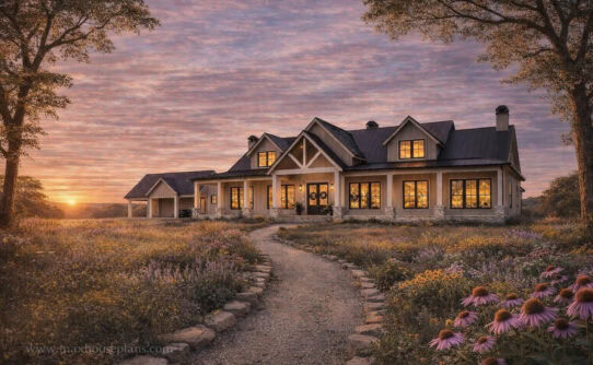 Sunset Ridge — floor plan — 3196 sq ft — 4 bedroom