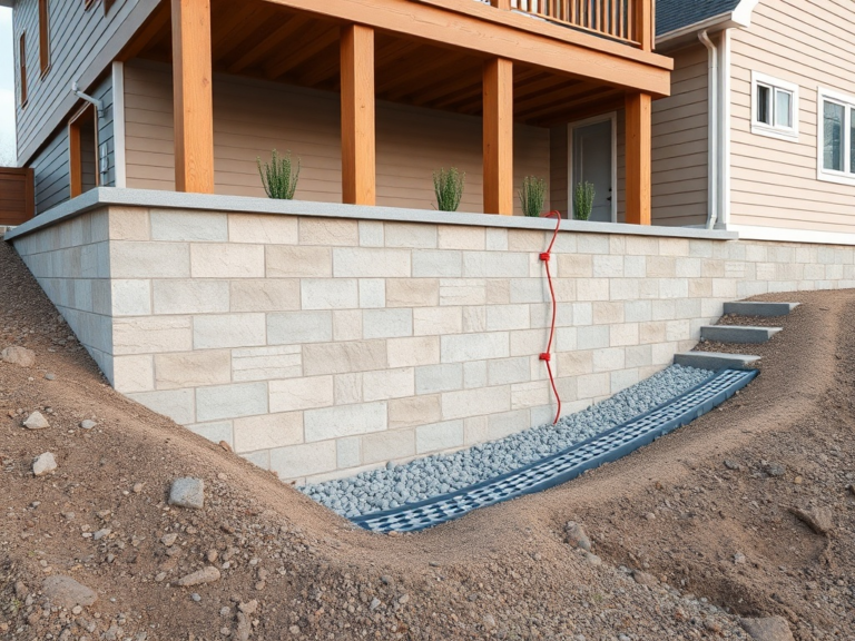 basement wall waterproofing and drainage